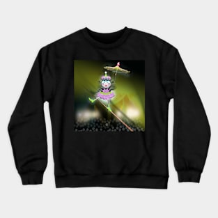 The Fleas Circus - The Tightrope Jumper... ehr, Walker Flea Crewneck Sweatshirt